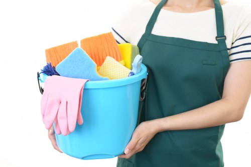 Professional carpet cleaner in Uxbridge refreshing a living room carpet
