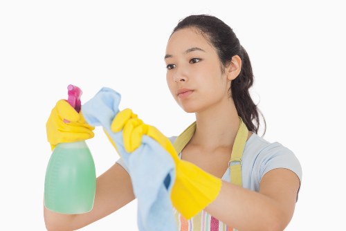 Team following good housekeeping and slip prevention measures