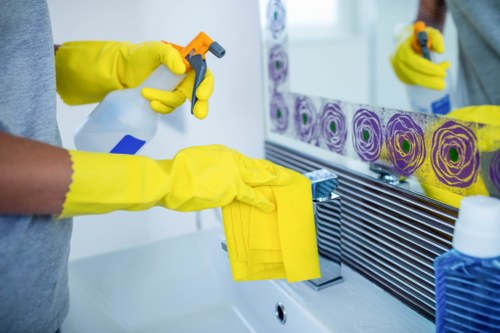 Eco-friendly house cleaning in Uxbridge with organized home spaces