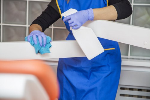 Professional kitchen cleaning in a Uxbridge home
